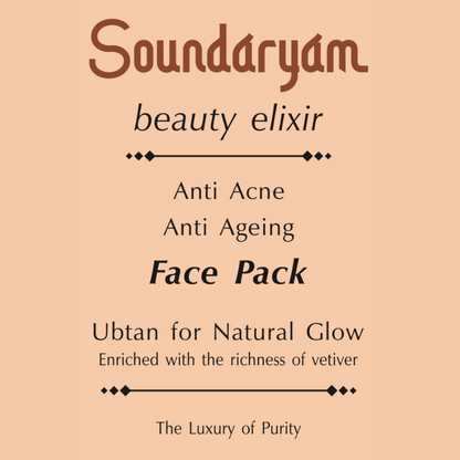Soundaryam Face Pack - Ubtan for Natural Glow