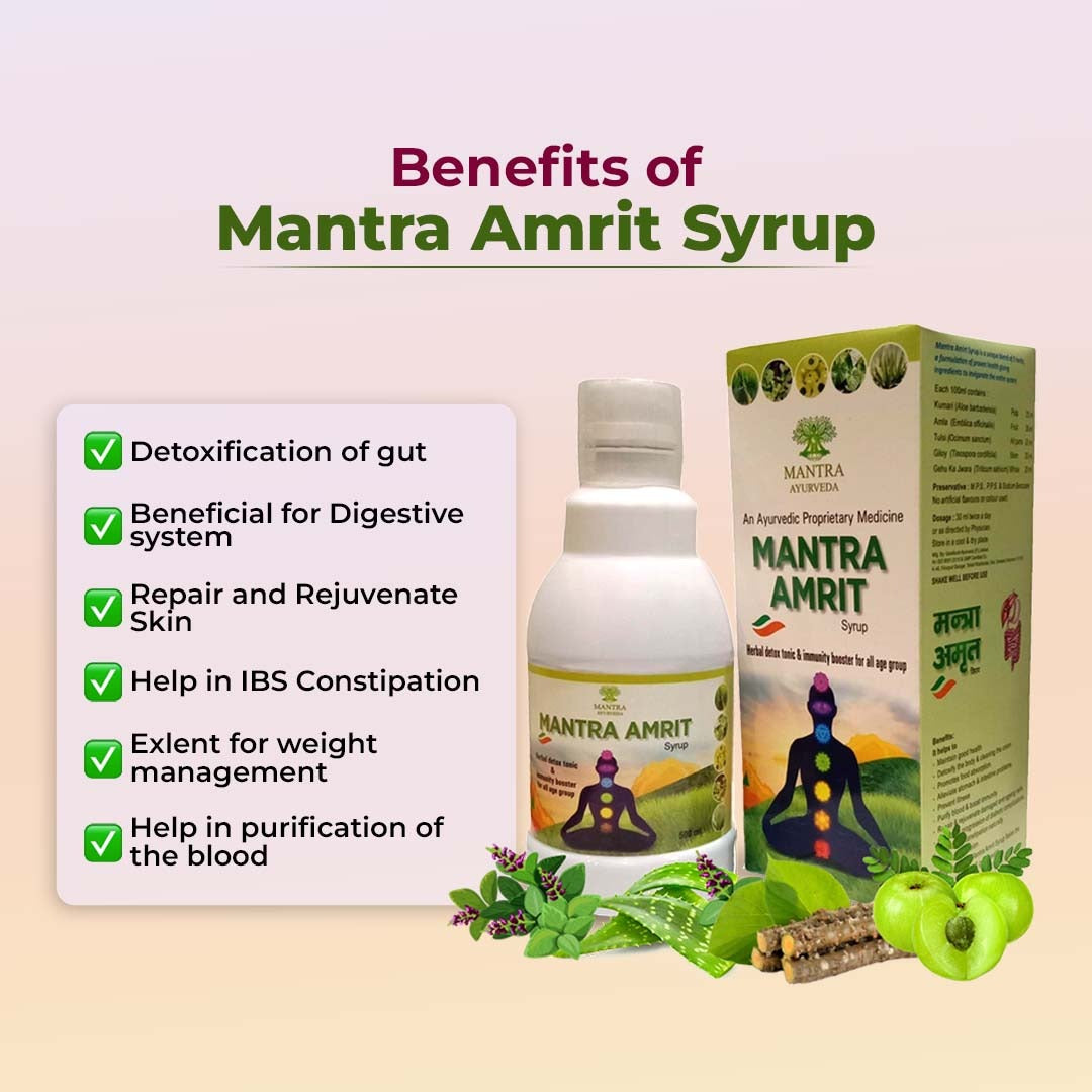Mantra Ayurveda – Mantra Amrit Syrup