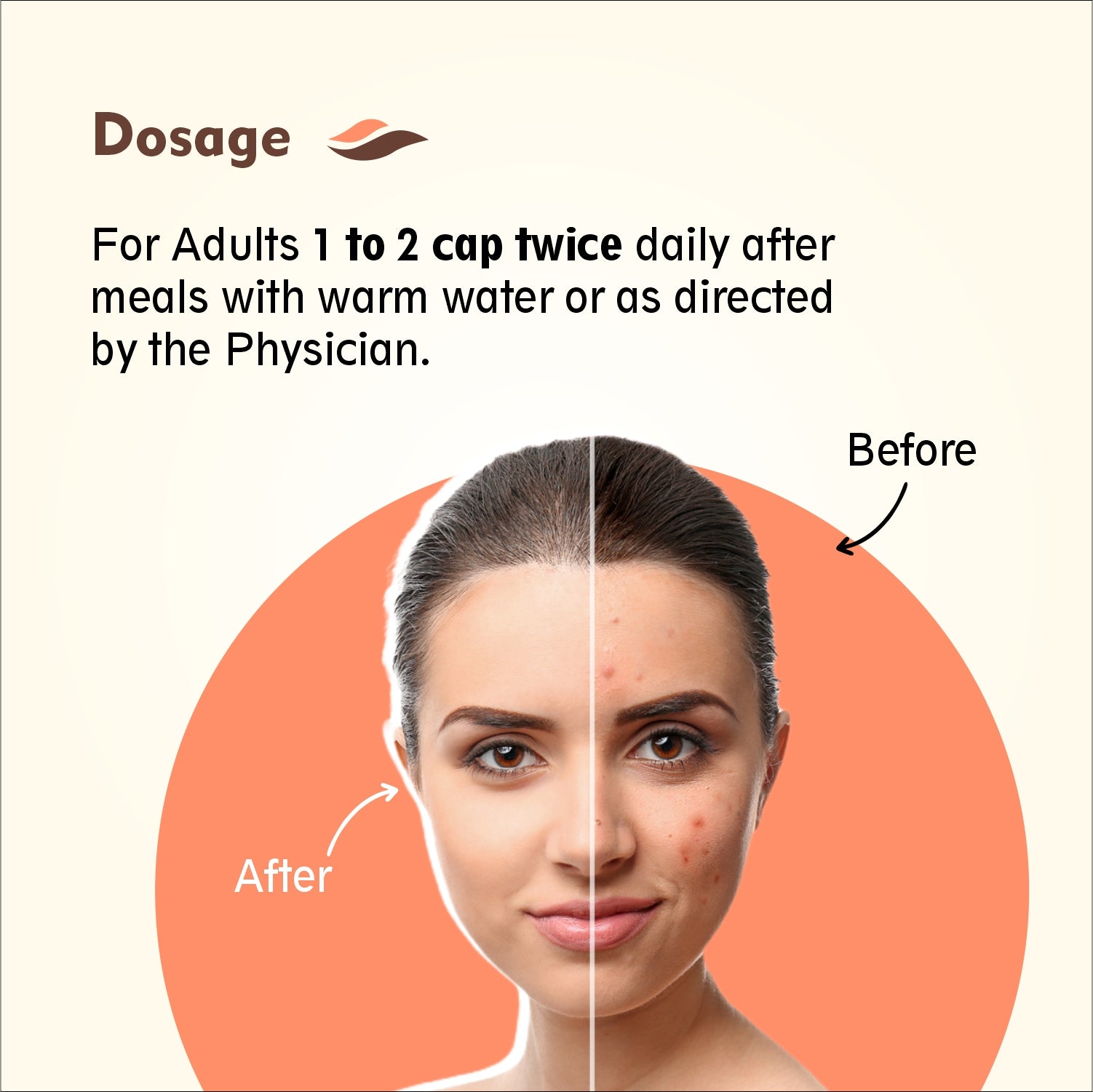 Mantra Ayurveda Qutisudha Capsule | Ayurvedic Skin Care Supplement for Acne, Eczema, Psoriasis & Glowing Skin | 30 Capsules