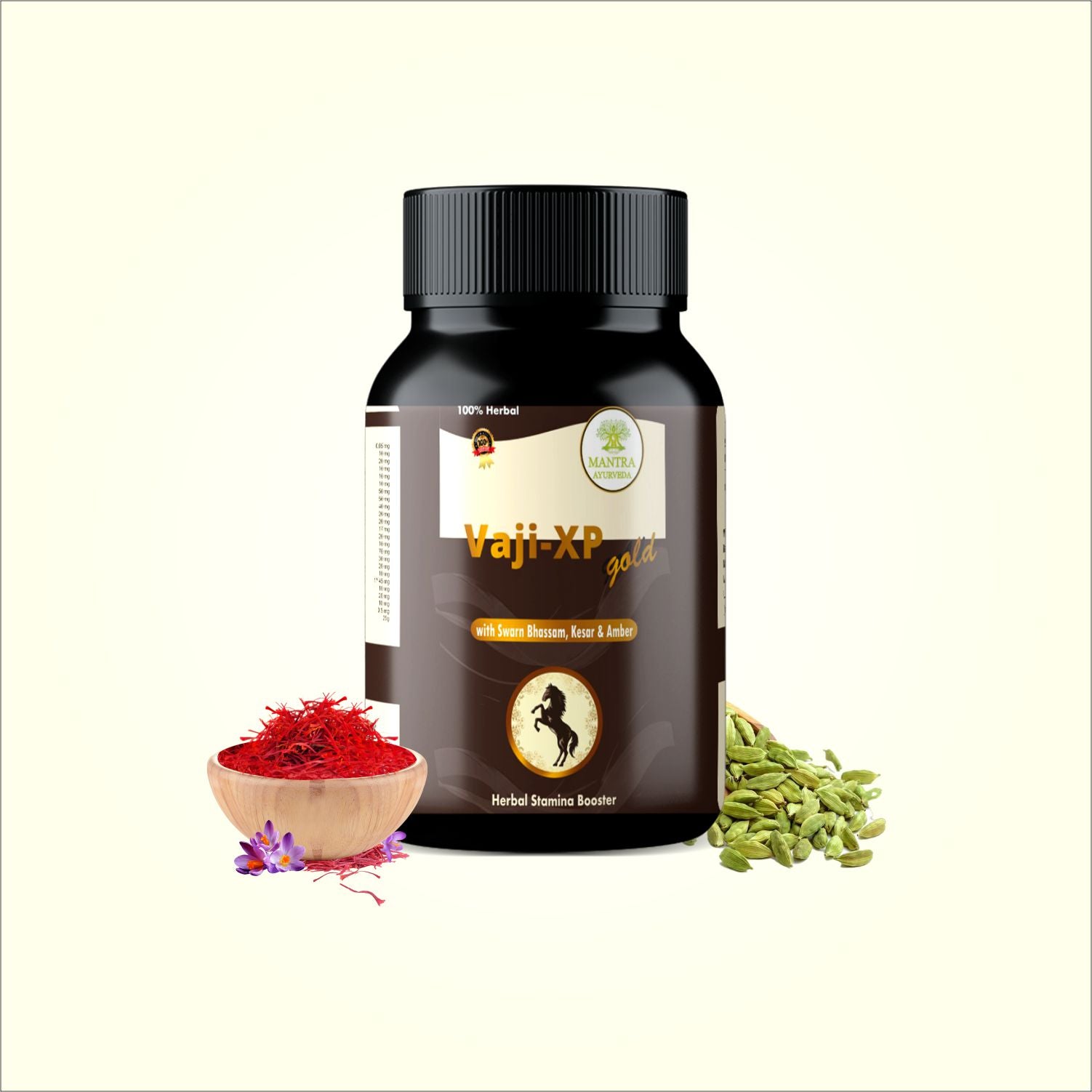 Mantra Ayurveda Vaji XP Gold – Herbal Stamina Booster for Men