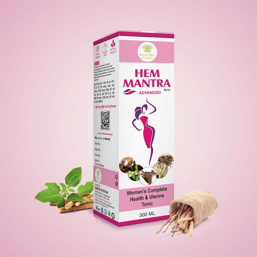 Hem Mantra Syrup - Herbal Supplement for Women's Health and Wellness