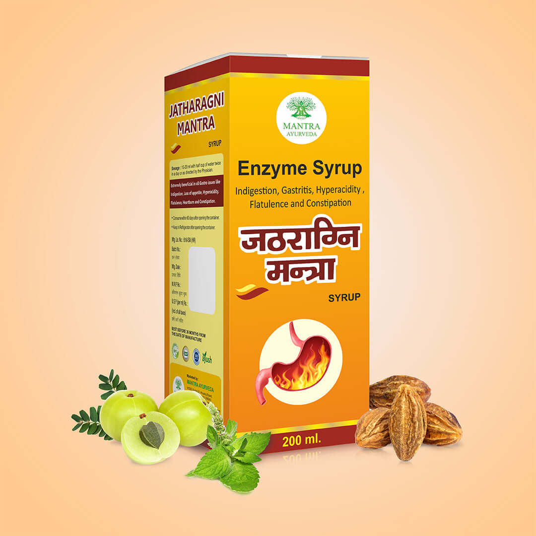 Mantra Ayurveda Jathragni Mantra Syrup - Digestive Health Support Formula