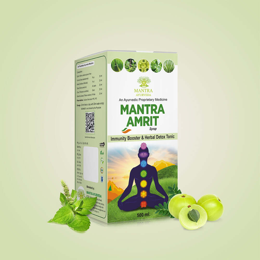 Mantra Ayurveda Mantra Amrit Syrup - Herbal Wellness and Immunity Booster