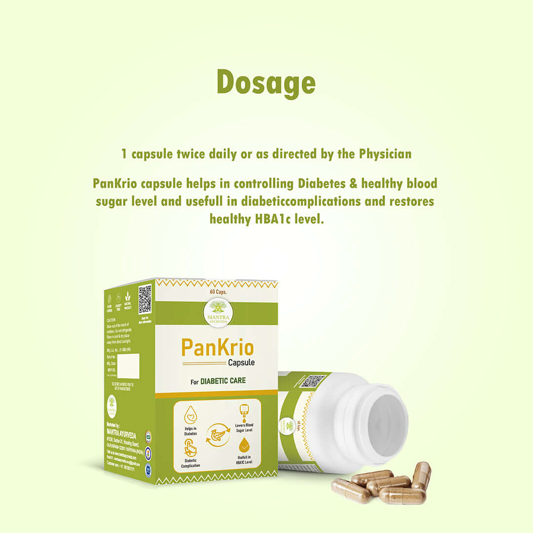 Mantra Ayurveda Herbal Kit for Diabetes - Natural Blood Sugar Support