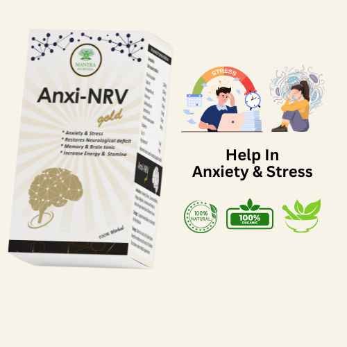Mantra Ayurveda - Anxi-NRV Gold Capsule (30 caps) - Image 5