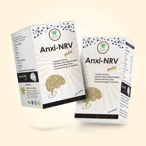 Mantra Ayurveda - Anxi-NRV Gold Capsule (30 caps) - Image 2