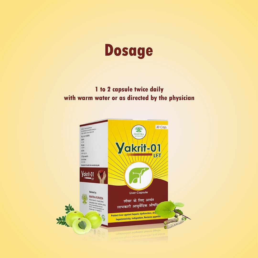Mantra Ayurveda - Herbal Fatty Liver Kit (Mantra amrit & Yakrit 01 LFT) - Image 4