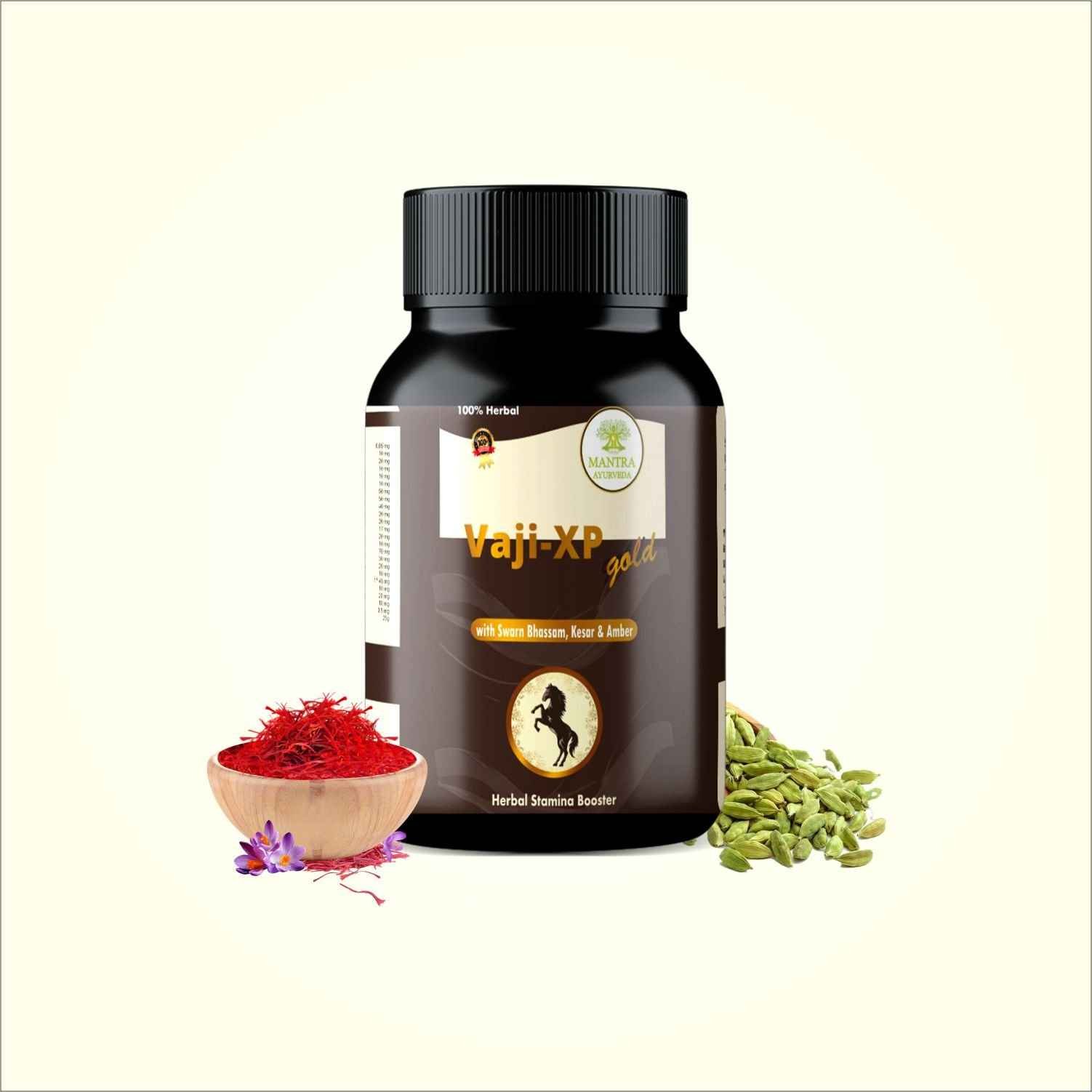 Mantra Ayurveda - Vaji XP Gold Capsule (30 caps) - Image 6