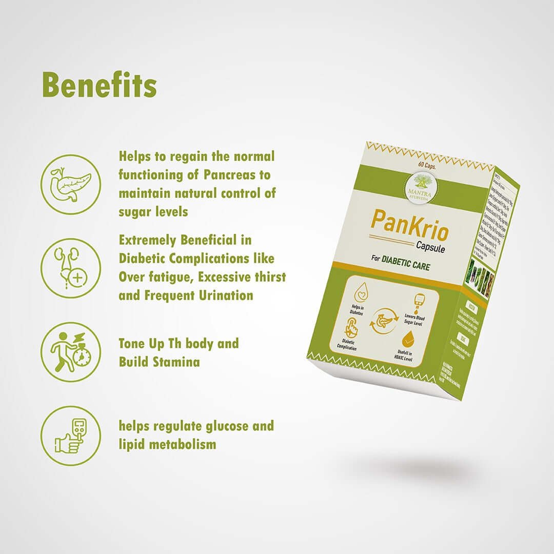 Mantra Ayurveda - Herbal Kit For Diabetes (Diaba Rasaynam & Pankrio) - Image 6