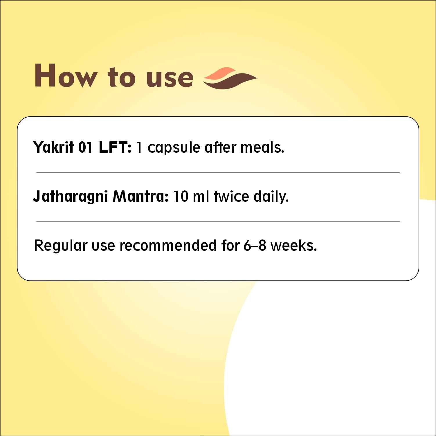 Mantra Ayurveda - Gastro–Liver Care Duo Kit (Yakrit 01 LFT & Jathragni Mantra) - Image 4
